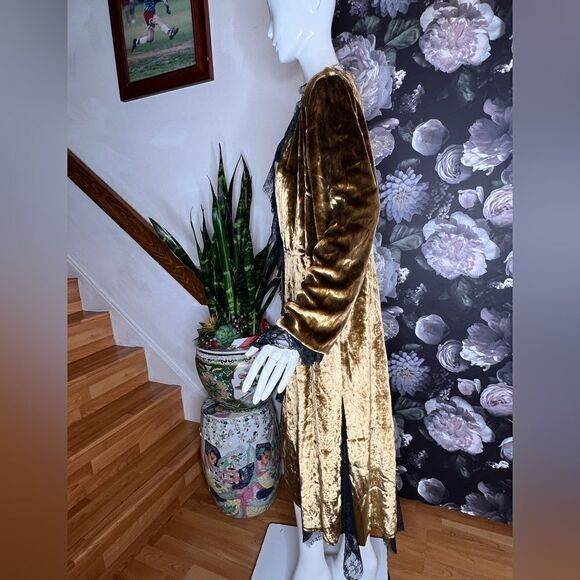 Free People Raveena Duster Golden Combo size s - Picture 9 of 11